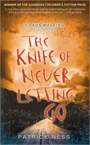 The cover of Chaos Walking Book 1: The Knife of Never Letting Go
